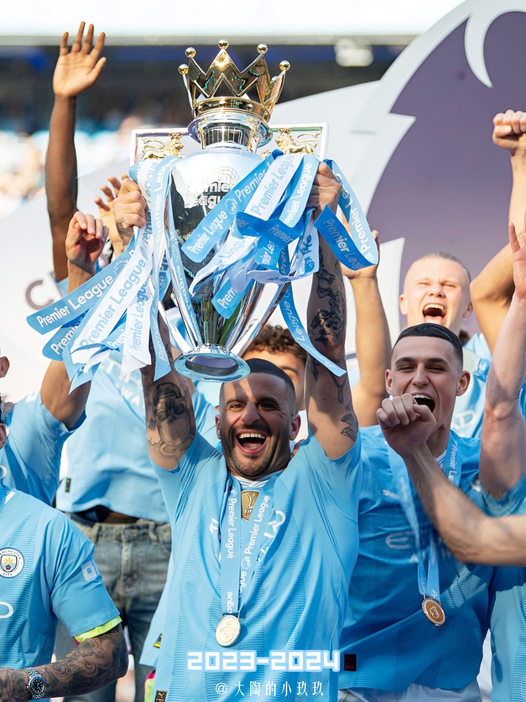 曼城再次夺得英超冠军，刷新多项纪录的简单介绍